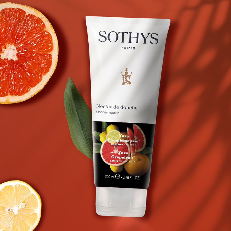 Naturlige aktive ingredienser skabt af Sothys® der viser mærkets engagement i bæredygtig udvikling
